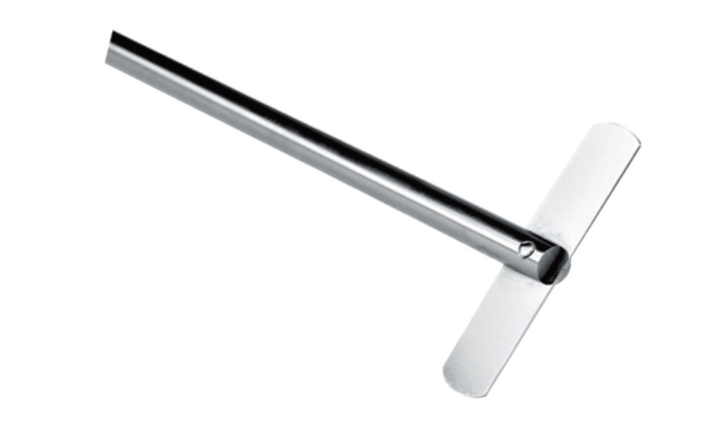Stainless Steel Propeller Paddle With One Line Blade For 20L and 40L Overhead Stirrers, 1/EA
